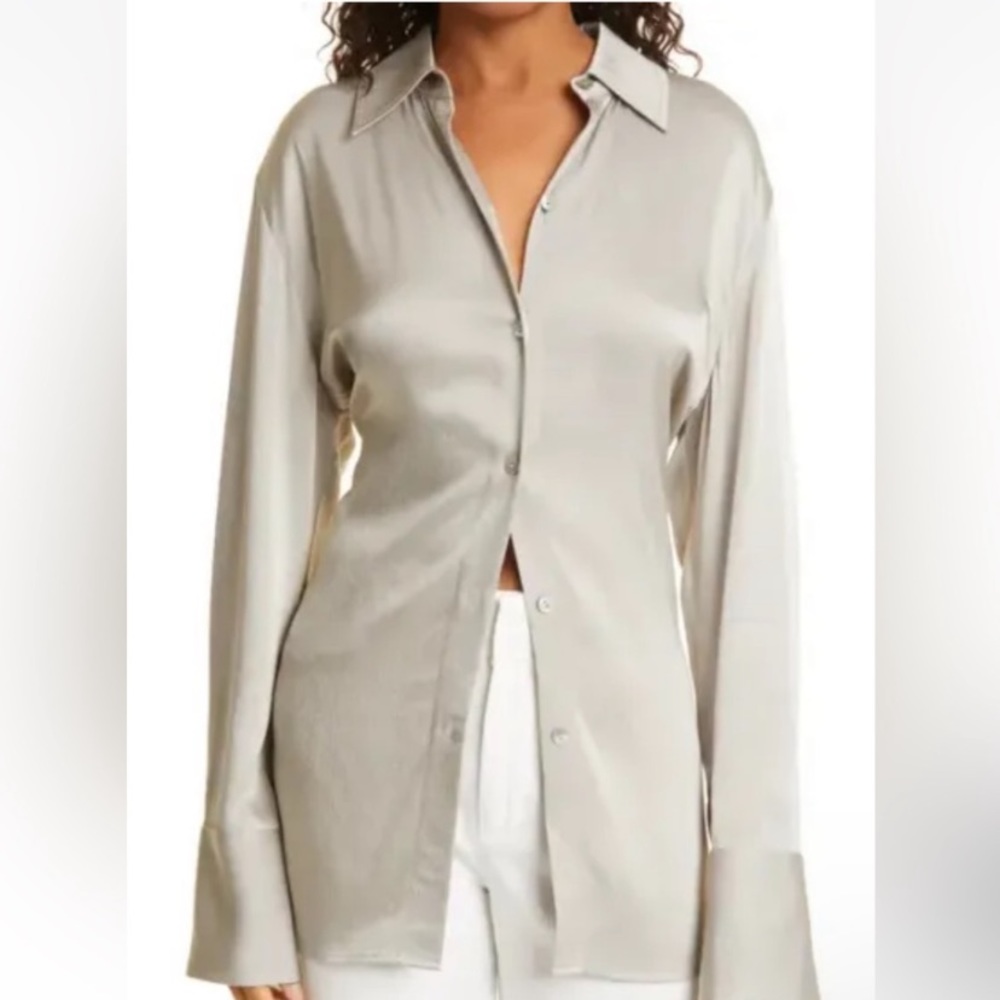 Vince Button Up Blouse